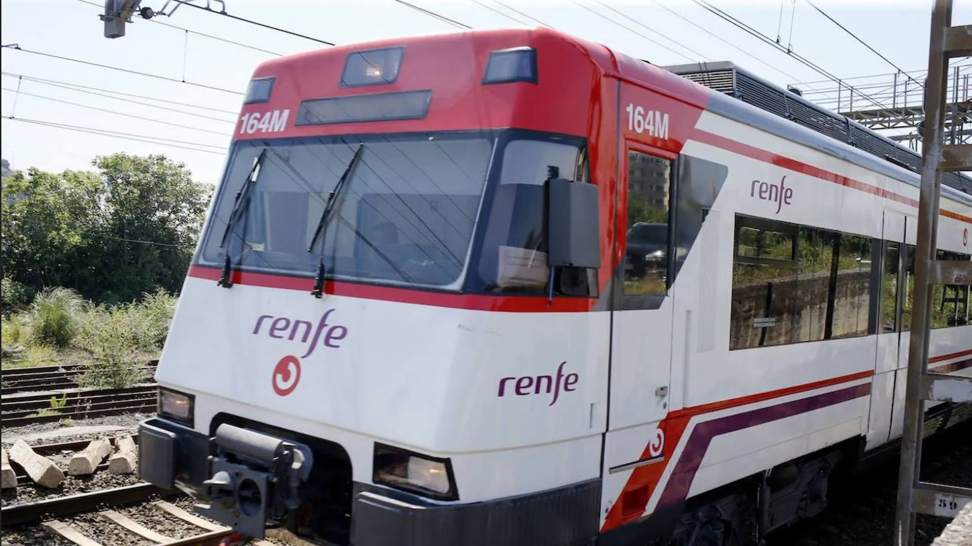 Restablecido el servicio de trenes de cercanías entre Lutxana y Muskiz